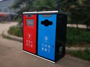 廠(chǎng)家***定制 智能垃圾箱 分類(lèi)垃圾箱 智能分類(lèi)垃圾箱